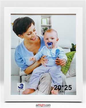 قاب 25×20 سفید ساده TFC